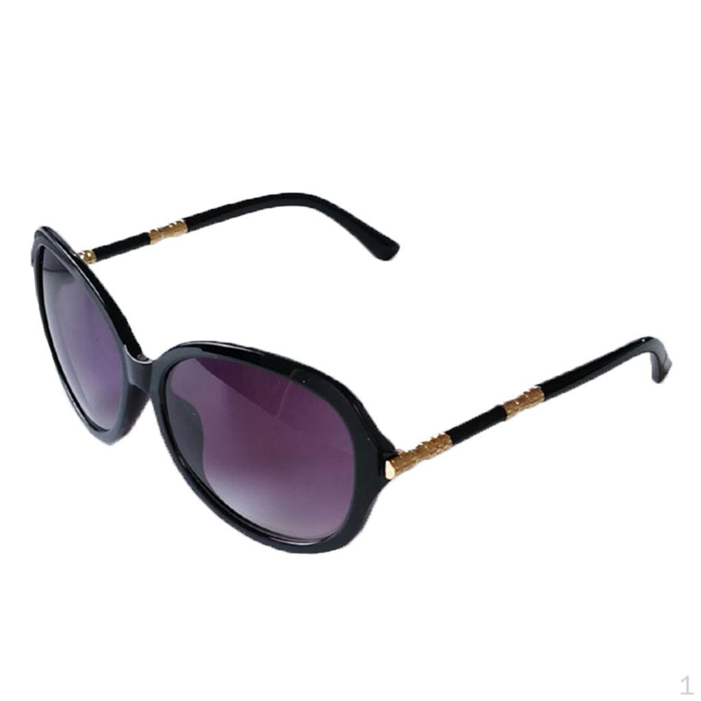 

Carved Women Sunglasses Big Eyewear UV400 For Ladies Brilliant Black