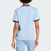 adidas Originals 3-Streifen Rundhals Weiches Bequemes Kurzarm T-Shirt Damen Oberteile JY4851