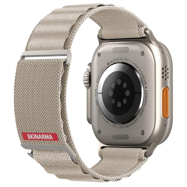 Skinarma Pasek Kobu Apple Watch Ultra    49/46/45/44Mm Kość Słoniowa/Ivory
