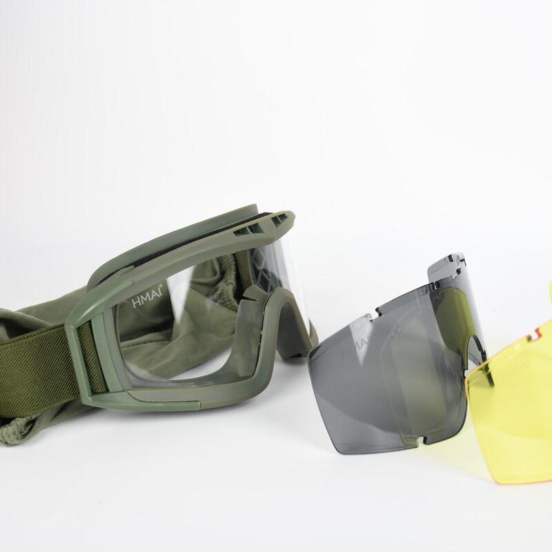 HMaI 8001 Multi-Lens Tactical Goggles