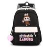 Cute Cartoon Printed Backpack Student Kid Schoolbag Women Large Capacity Waterproof Bookbag Kid Birthday Gift Travel Bag
