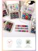 Cross Nine Palaces Nude Glitter Gel Nail Polish: Long-lasting, Quick-drying, High Saturation, Smudge-free, Solid Color Painting Gel