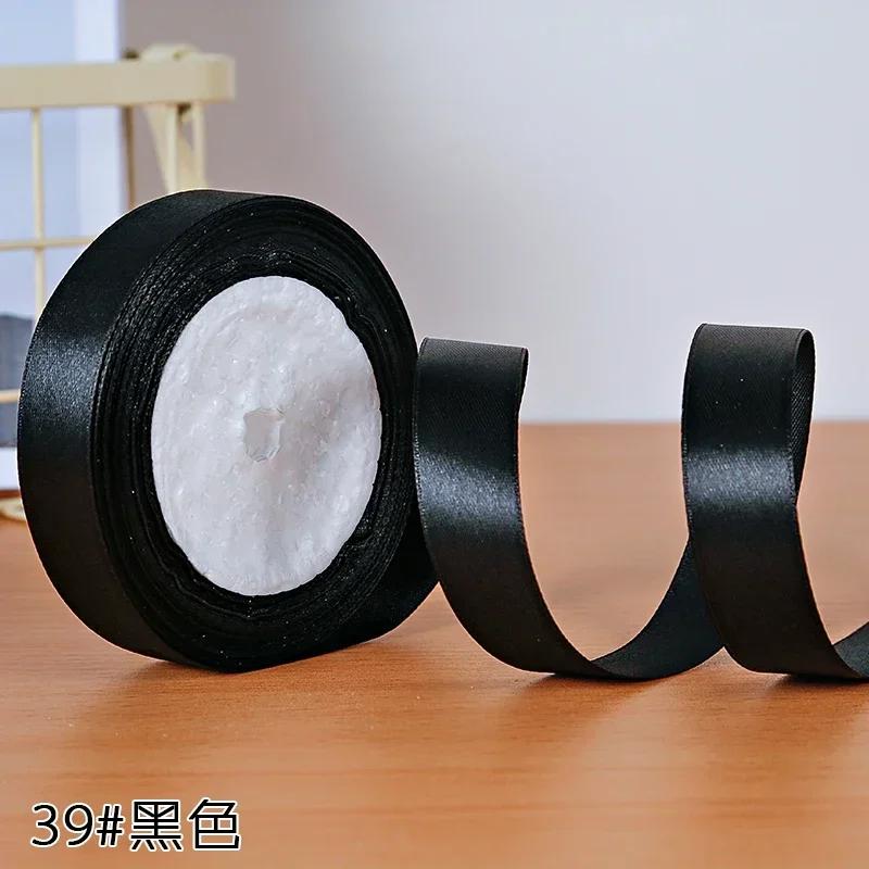 22meters 20mm Faced Satin Ribbon for DIY Silk Satin Ribbons Crafts Bow Handmade Gift Wrap Party Wedding Clothing Accessories