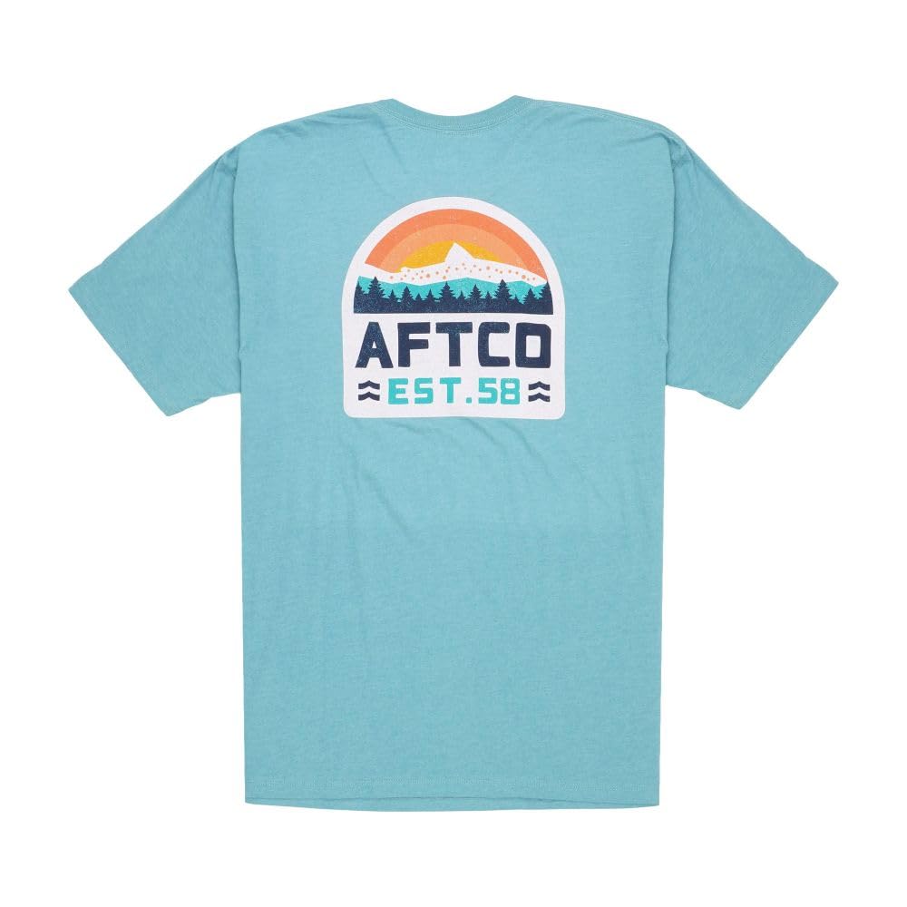 

Aftco Rustic SS T-Shirt Aquifer XL (MT3439)