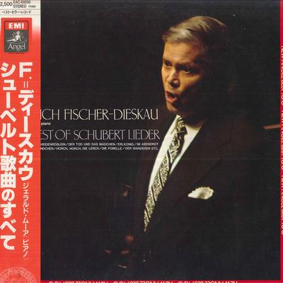 LP Record DIETRICH FISCHERDIESKAU GERALD MO  Best Of Schubert Lieder EAC81058 ANGEL Japan Obi Classical Used
