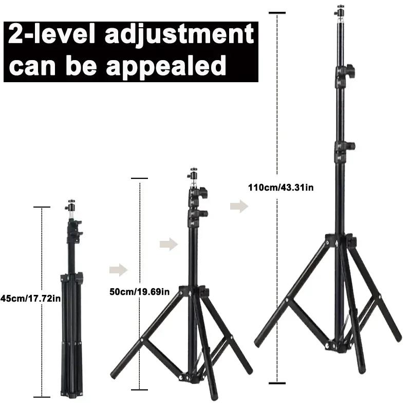 Universal 110cm Portable Bracket Tripod Stand For Magcubic HY300 Pro HY320 Mini Projector Mount DITONG Adjustable Support