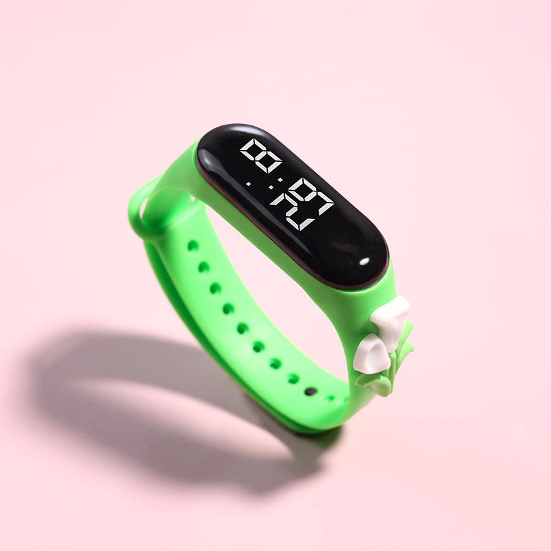 Summer Ice Cream LED Sport Watch: Cute Student Swimming Electronic