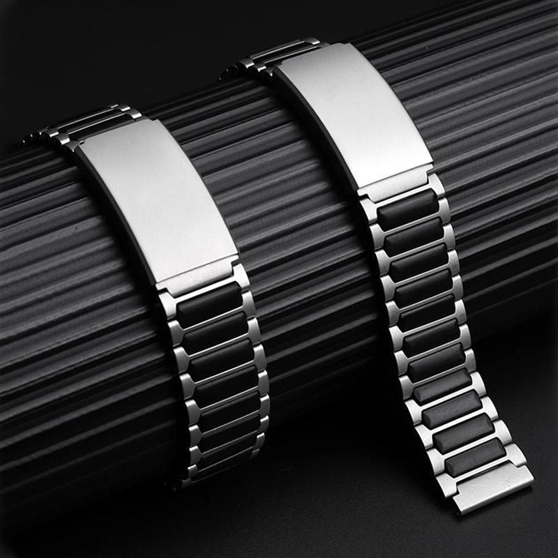 18mm Stainless Steel Strap for CASIO F-91W/A158/A159/A168/169 AE1200A 1300  AQS810 Watchband Ultra-thin Metal Bracelets Belt