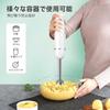 6-in-1 800W Electric Hand Blender for Baby Food, Ice, Meat, Fruits, and Vegetables, Whisk, Juicer, Food Processor, Cookware
