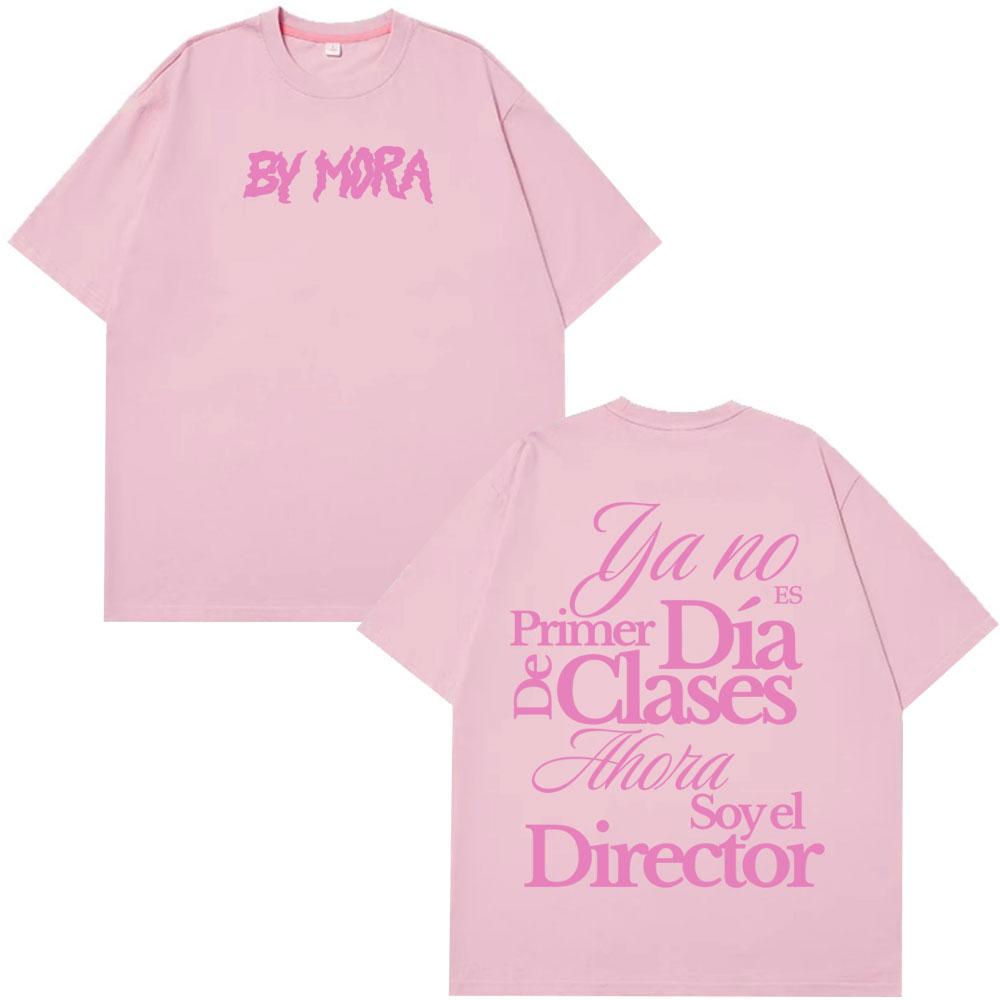 Rapper Mora Doublesided Printed T Shirts Mens Women  Harajuku Tshirt Summer Comfort 100 Vintage Cotton Oversized TShirts