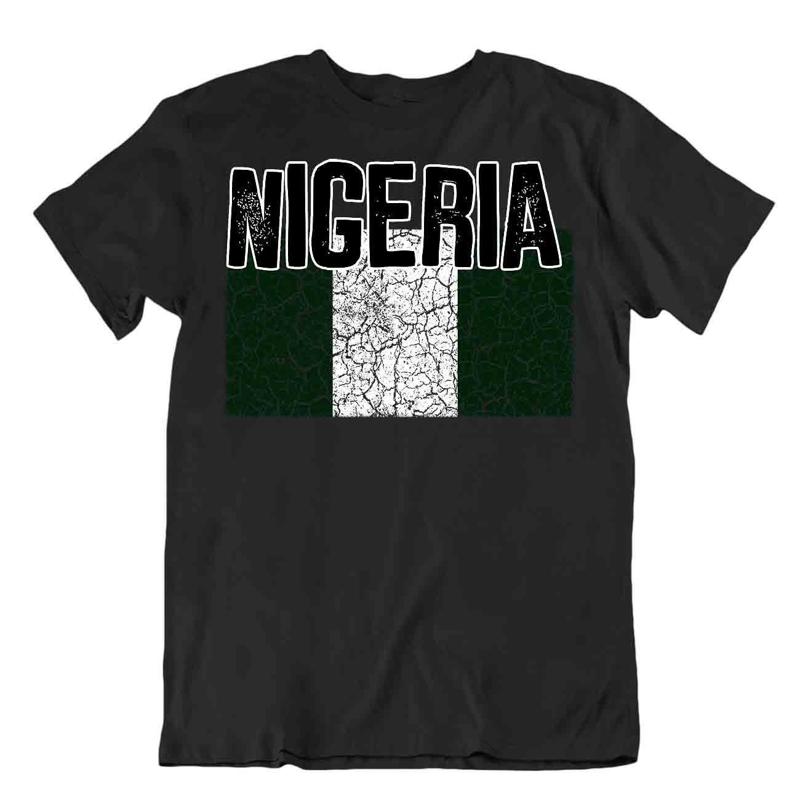 Flag T Shirt Nigeria Fashion Country Souvenir Gift Tee Pride Logo
