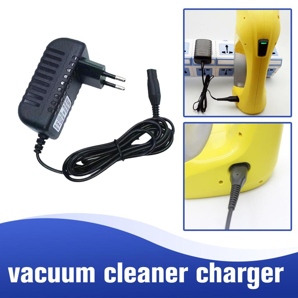 5.5V Power Cable Charger Adapter for Karcher WV WV2 WV5 WV50 WV55 WV60 Plus WV70 WV75 Window Vacuum Cleaner EU Plug Replacement
