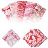 JnTech Japanese Pattern Fabric Scraps for 20x25cm with Cherry with Japanese Floral Metallic and Cut Stylish for Small Floral Sewing Stuffed Lucky