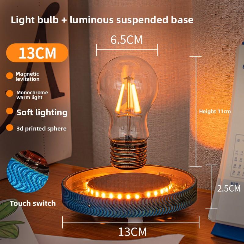 3D Levitating Saturn Lamp Floating Planet Lamp Magnetic Levitation Desk Light with Luminous Base Unique Home Decor For Office Gi