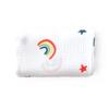 Muslin fitted sheet for crib 120*60 (rainbow)