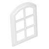 ature   Arched Window Furnishings with 6 Panes
