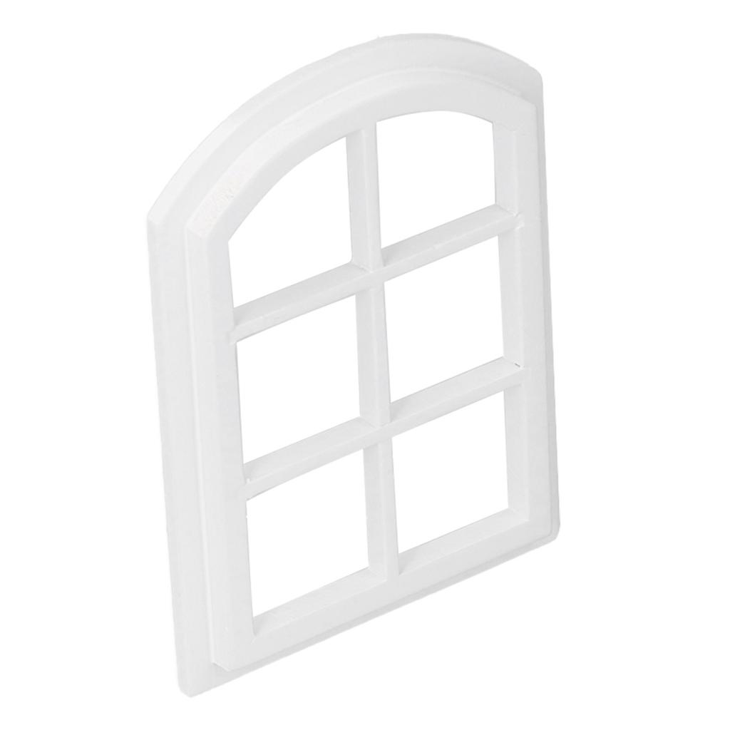 ature   Arched Window Furnishings with 6 Panes