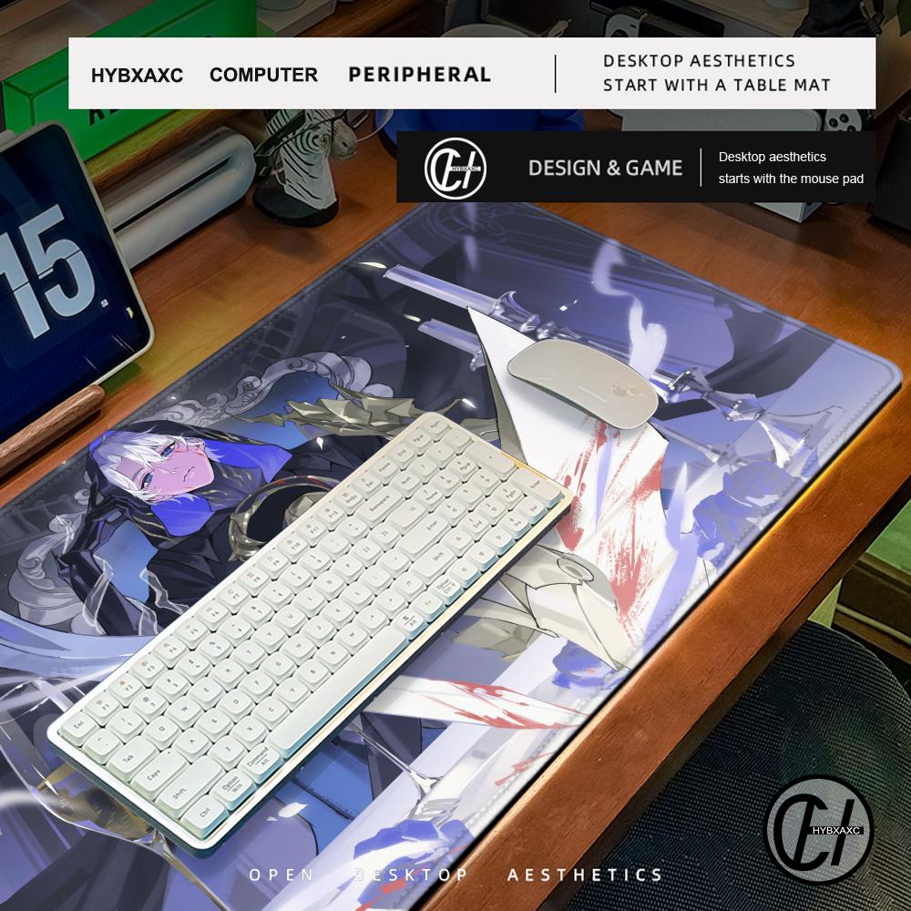Honkai Star Rail Phainon Anime Mouse Pad Pc Cabinet Carpet HD Printing Laptop Keyboard Pad Office Accessories Desk Mat