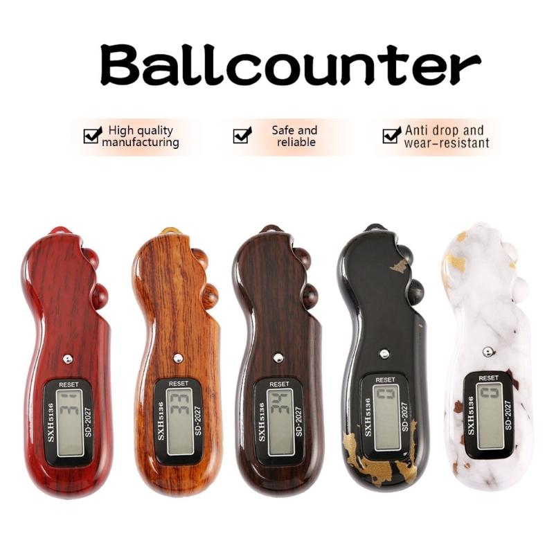 Large Screen Digital Electronic Hand Tally Finger Counter Prayer Device for Meditations Relaxation Relieve Tension Reset