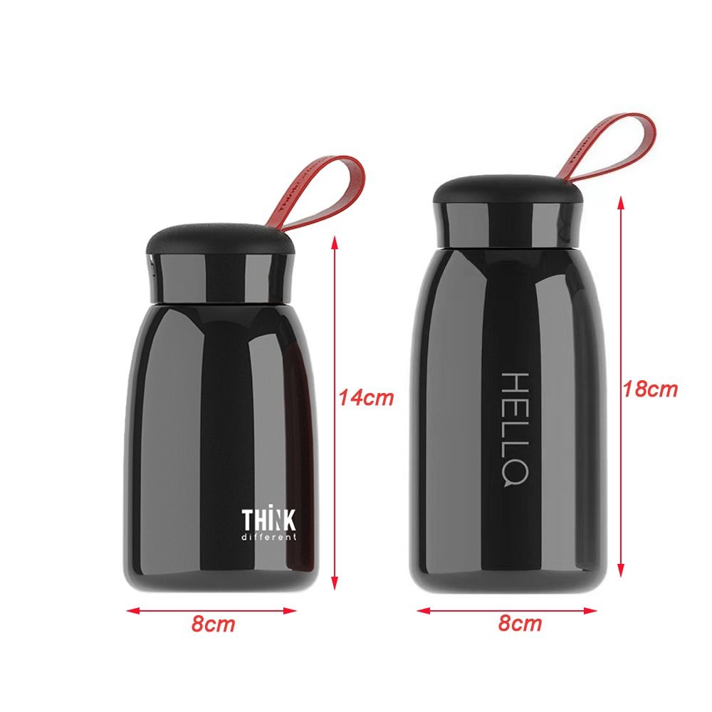 Portable 360/520ML Thermal Cup Leak-proof Cold Insulation Vacuum Flask Stainless Steel with Handle Travel Coffee Cup