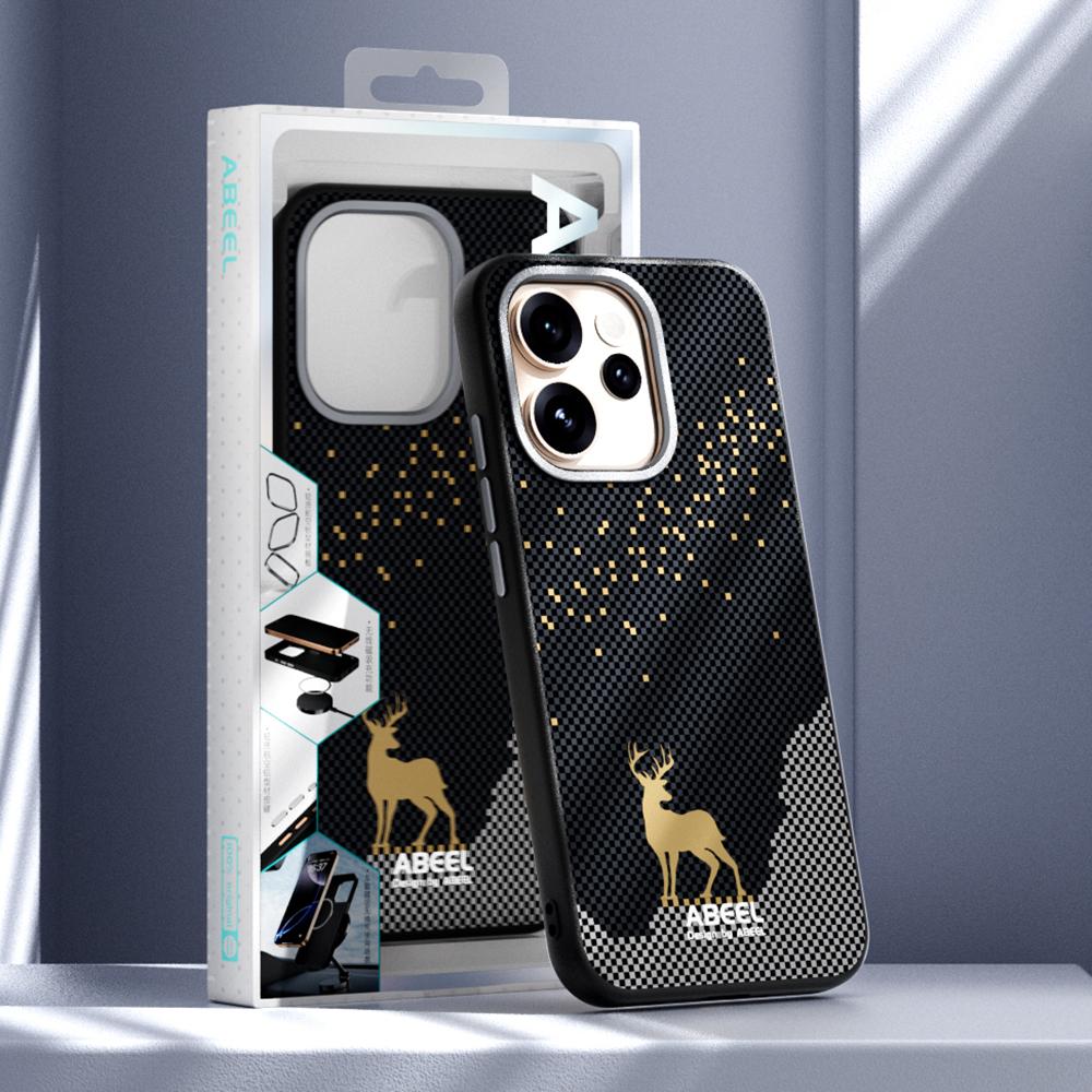 ABEEL Для Oppo Reno15 Pro Max 5G (Глобальний)/Reno15 Pro 5G (Китай) Магнітний чохол Ультратонкий ПК ТПУ Задня кришка для телефону