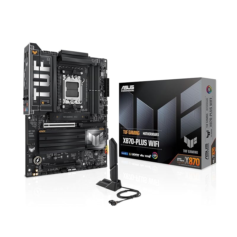 

ASUS TUF GAMING X870-PLUS WIFI AMD Ryzen 9000 series AM5 correspondence X870 Equipped with chipset ATX Motherboard/domestic authorized distributor