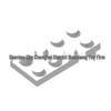 Cross-Border Small Particle Building Blocks: 2x4 Plate Compatible 3020 Loose Parts