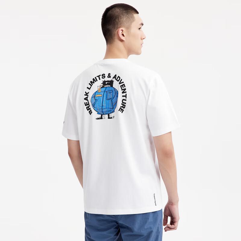 SEPTWOLVES Men's Printed Round Neck Short Sleeve T-Shirt