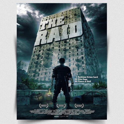 THE RAID METAL SIGN PLAQUE Retro Film Movie Advert poster print decorAluminum 20x30cm(7.8x11.8inch)