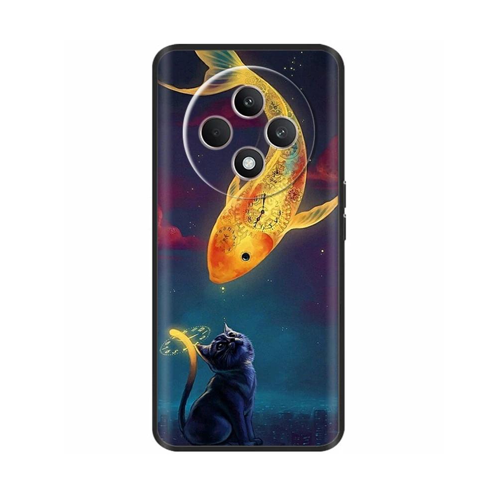 For Oppo Reno12 F Phone Case CPH2637 Phone Cover Cool Sweet Soft Smooth Liquid Silicone Cases For Reno 12 F FS Reno12F Bumper