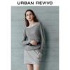 UR Women's One-Shoulder Pleated T-Shirt