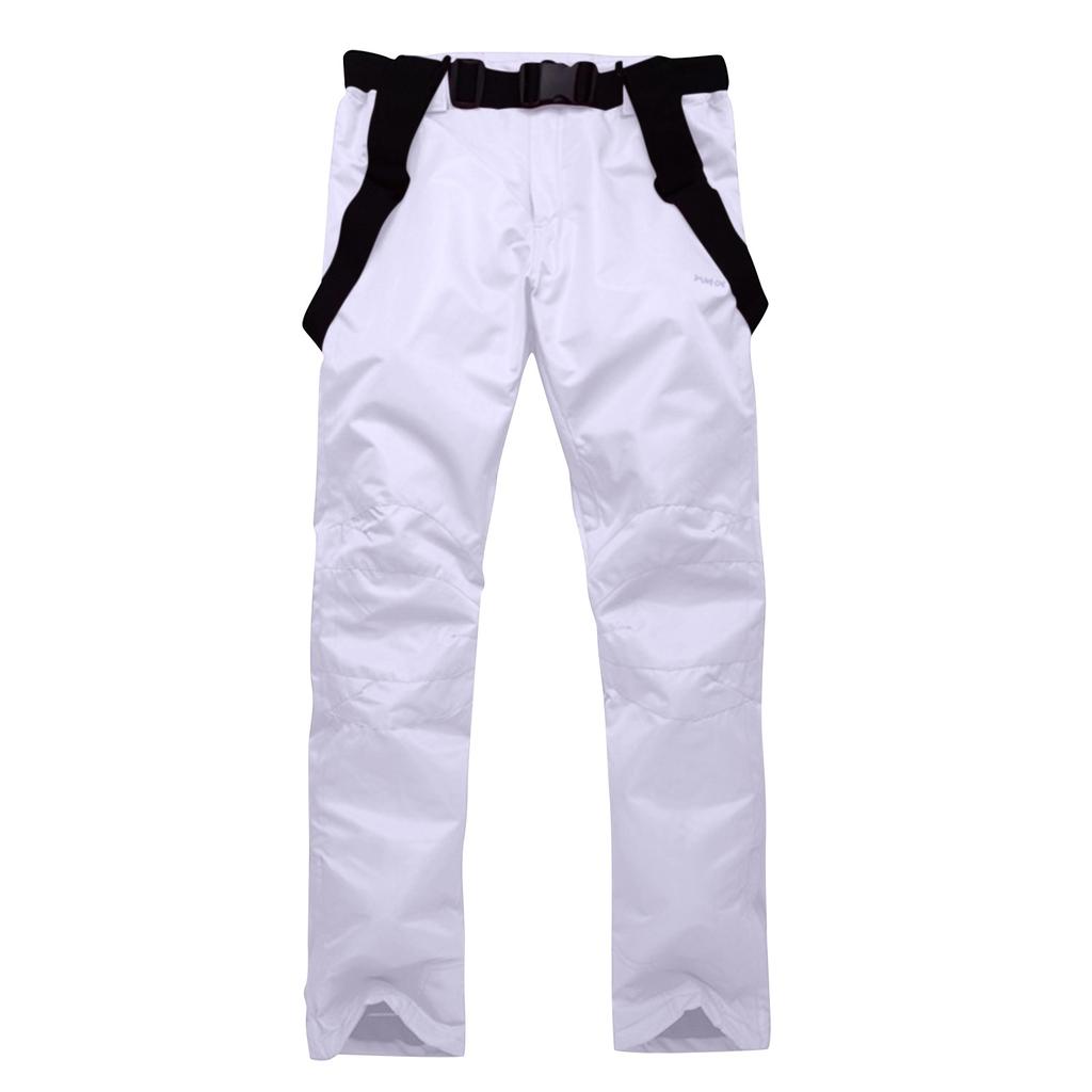 Paar Skihose Unifarbene Warme Hose Dopamin Wasserdichte Tasche Träger Skihose Für Männer Und Frauen Hose Damen Overall