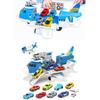 Aircraft Vehicle Toys Fun Educational Simulation Transport Cargo Airplane Car Toy Play Set for 3 To