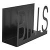 Desktop Metal Mail Holder Cutout Design Desk Letter Envelope Document Organizer with Anti Slip