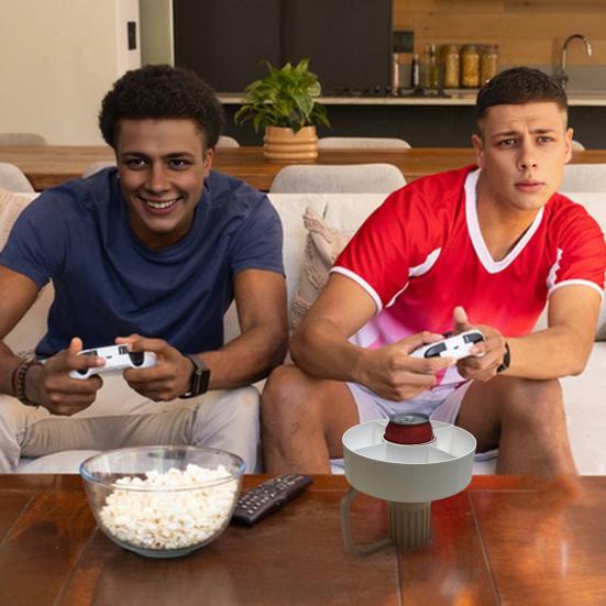 Outdoor Snack Tray with Handle 3D Printed Snacks And Drinks Tray for Cola And Beverages Portable Snack Organizer for Home Office Outdoor Travel