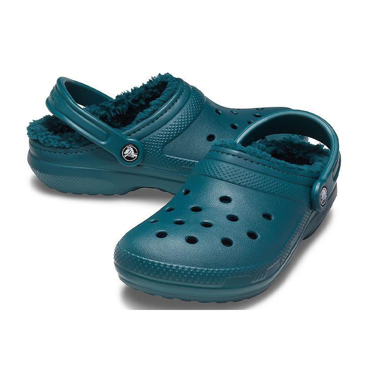 Crocs Classic Lined Clog Evergreen 203591‑375