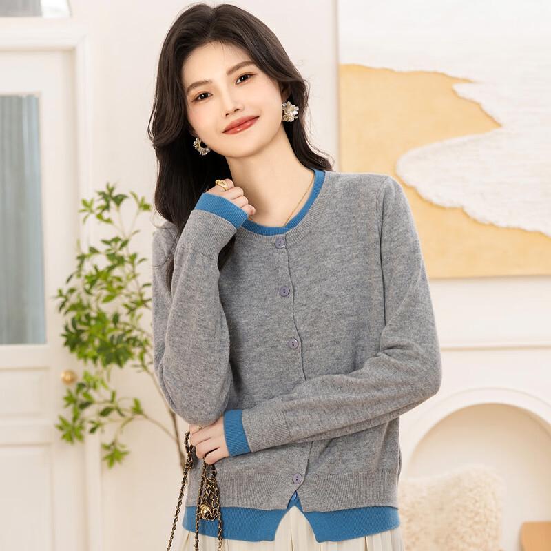 Mokana Women's 99% Wool Long Sleeve Layering Sweater