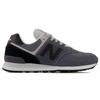 New Balance 574 Lifestyle Shoes Grey Black Men's ML574OS2