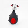 Latex Squeaky Dog Toy With Cartoon Animal Shape For Puppy Chewing Interactive Play Training Daily Indoor Pet Fun And Boredom Relief