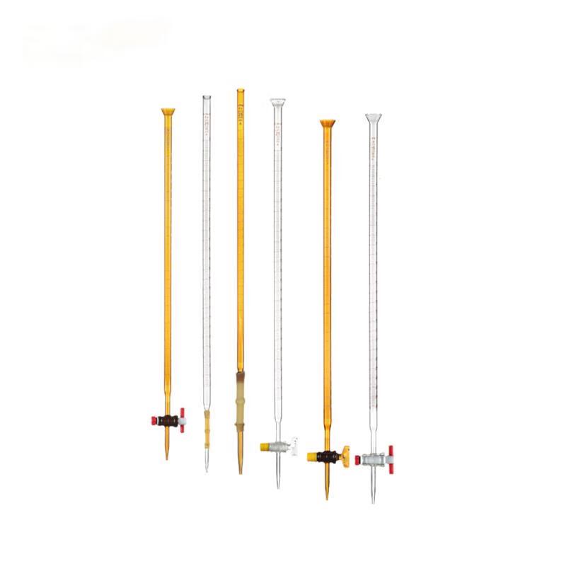 Brown Burette with PTFE Stopcock