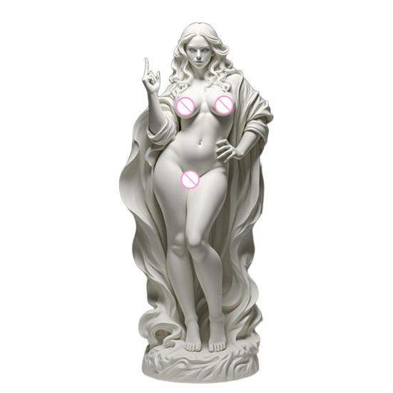 Witch Goddess Statue Witch Ornament with Attitude Easy To Display
