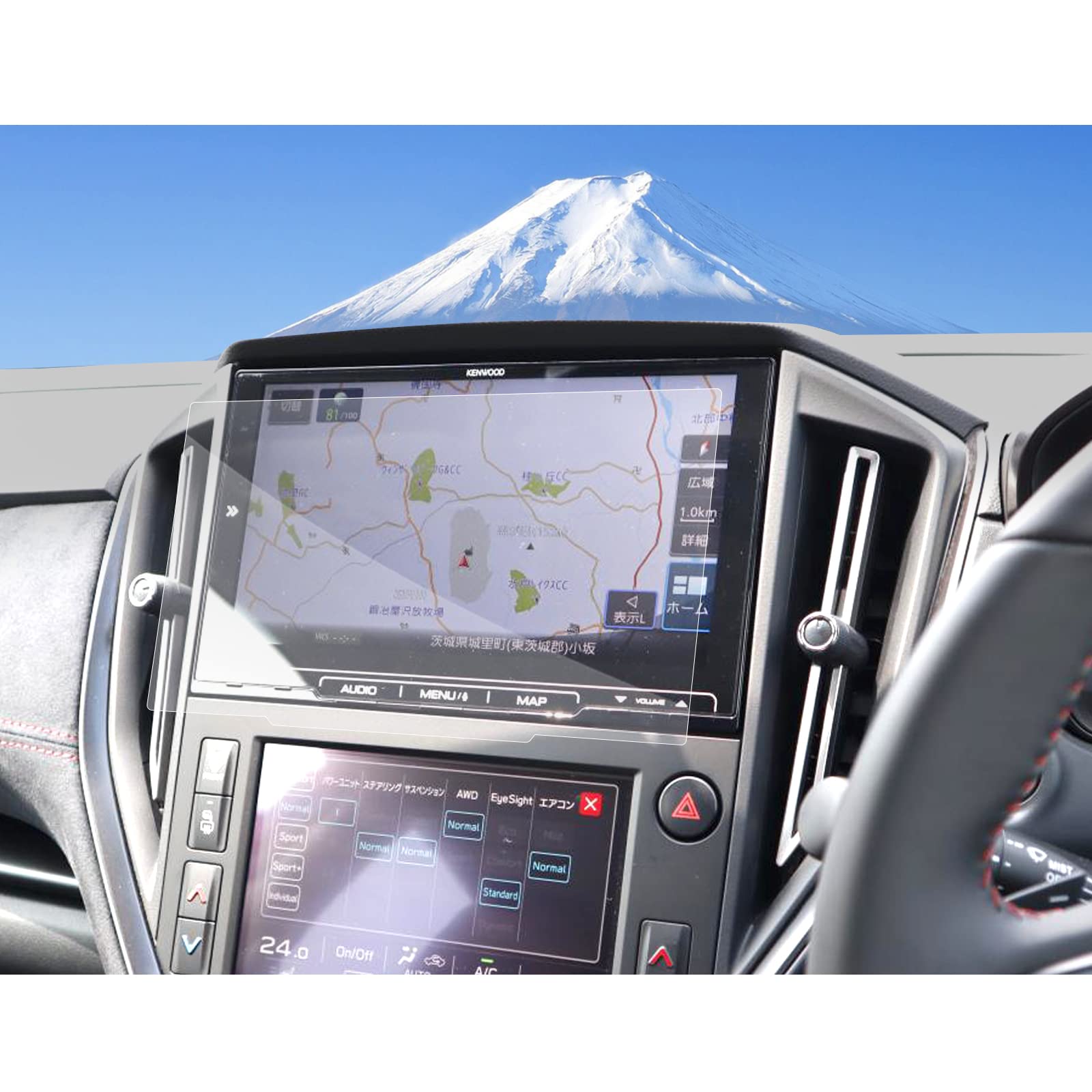

SXCY Subaru New Model KENWOOD Built-in Navigation Film, 9 inch, Levorg VN Series, WRX Subaru KENWOOD Built-in Navi