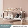 Multi-Layer Wall-Mounted Shoe Rack for Entryway or Hallway