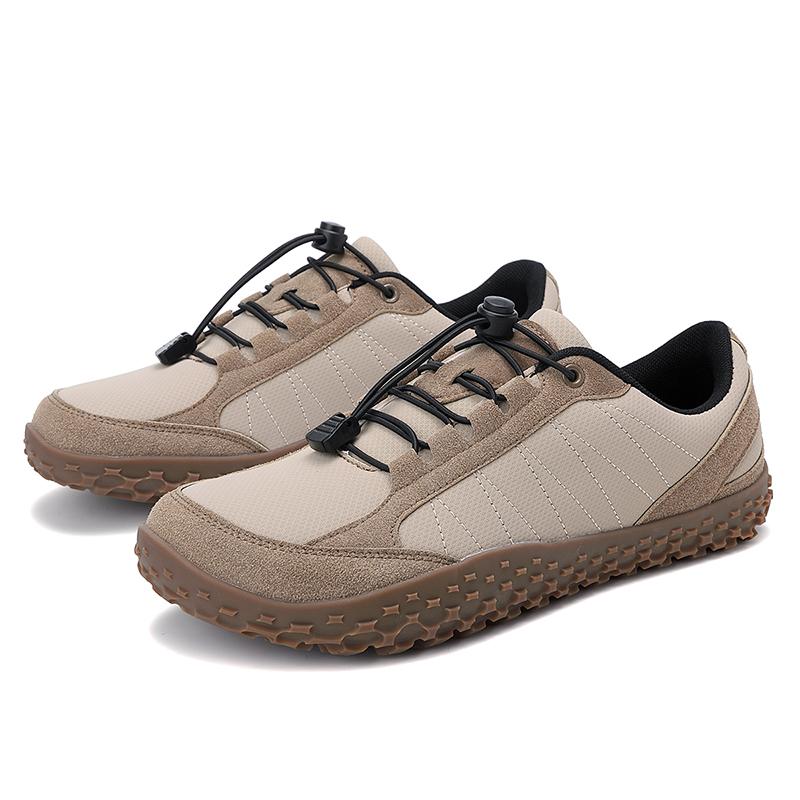 Herren Barfuß Freizeitschuhe Schwarz Breite Fußspitze Fahrerschuhe Graue Sneaker Yoga Fitnessschuhe Große Größe