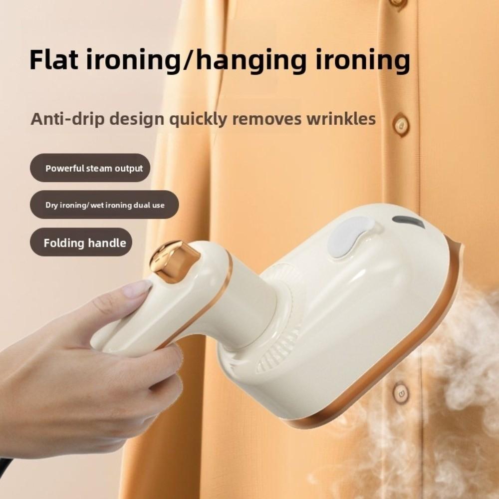 Doppelnutzungs-Mini-Bügelmaschine Wassersprüh-Handdampfer Kleiderplatte Bügeleisen Geschäftsreise