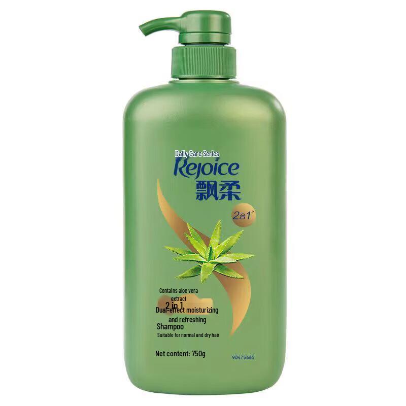 Rejoice Dual-effect Moisturizing Refreshing Shampoo with Aloe, 750g
