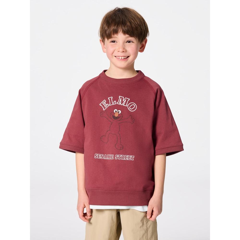 Gu By Uniqlo Kids  Unisex  SweaT T Sesame sTreeT