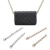Metal Artificial Pearl Replacement Shoulder Crossbody Bag Chain Strap with Buckles Interchangeable Accessories