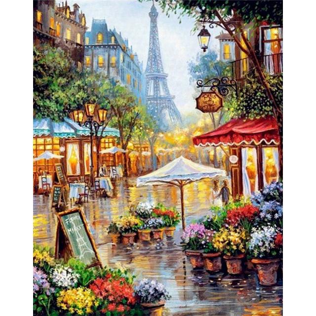 5D DIY Diamond Painting Landscape Full Square/Round Drill Beautiful Scenery Diamond Embroidery Cross Stitch Kits Home Decor Gift