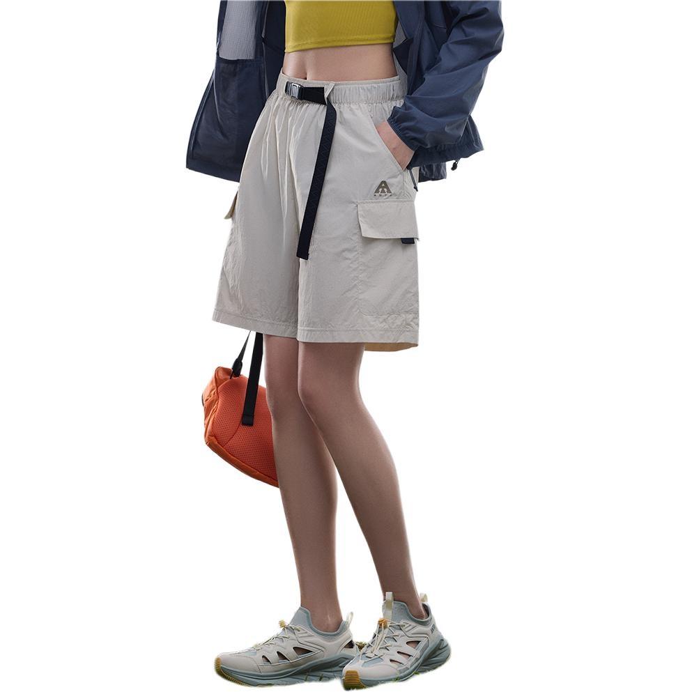 Anta Outdoor Collection Casual Shorts Women's Sand Dune Gray 962526502-1